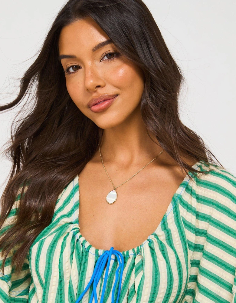 Bop Around Playsuit - Green