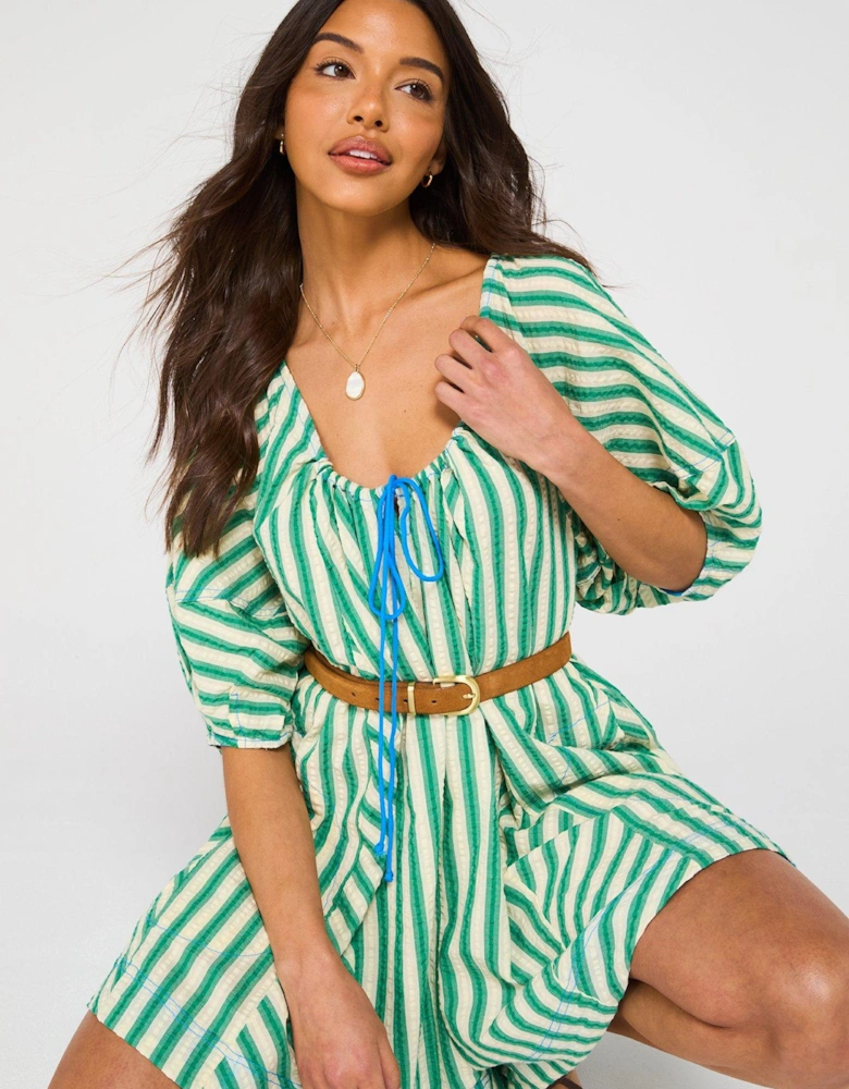 Bop Around Playsuit - Green