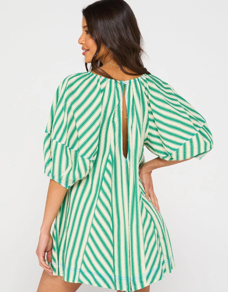 Bop Around Playsuit - Green