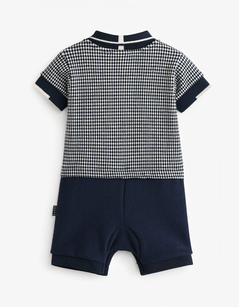 Baby Boys Romper - Navy