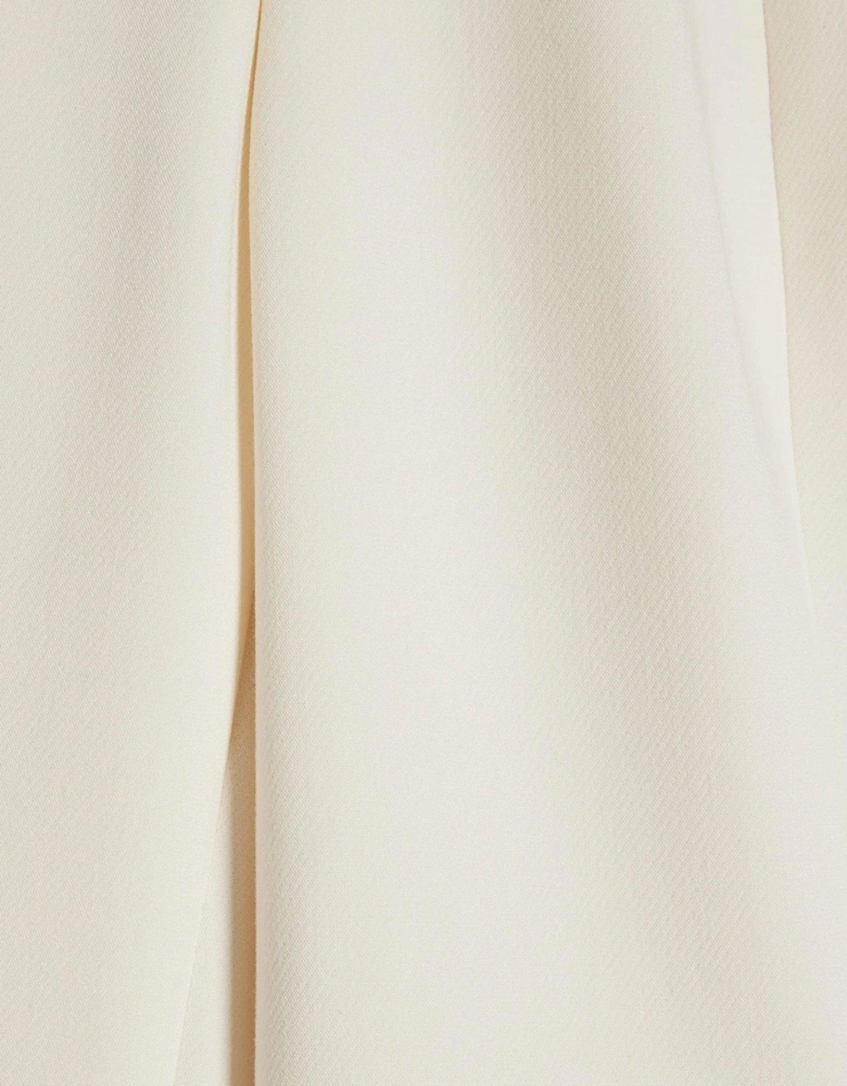 Peplum Playsuit - Cream