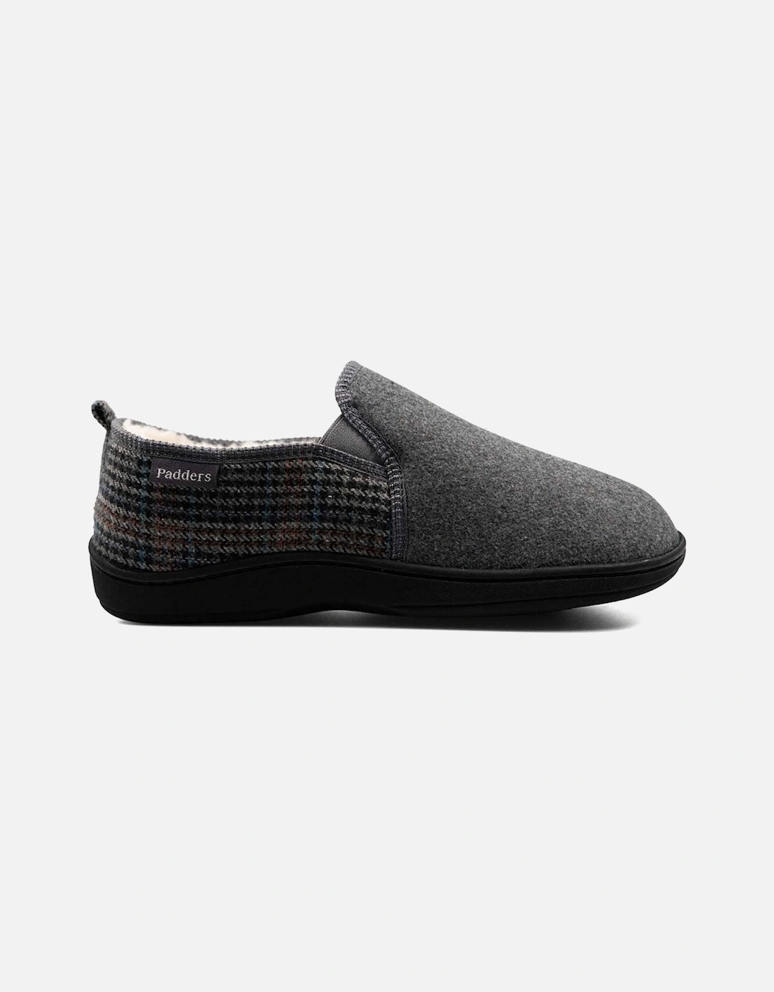 Basil Mens Wide Fit Slippers, 6 of 5