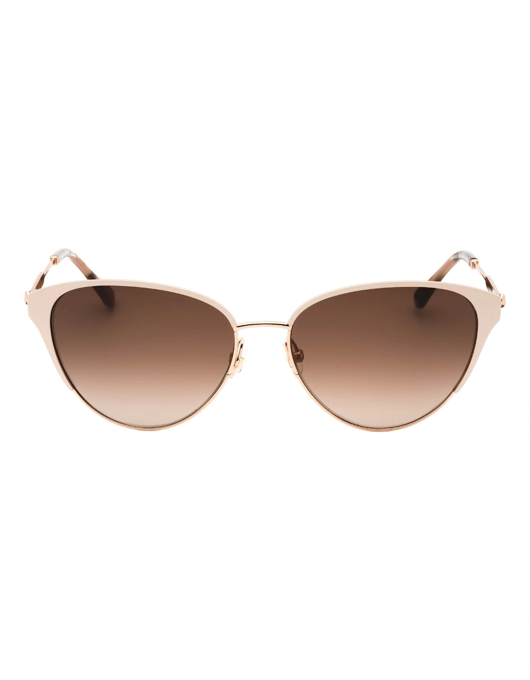 Women's Kate Spade Ianna/G/S Brown SF Lens Red Gold Sunglasses - Size: ONE size