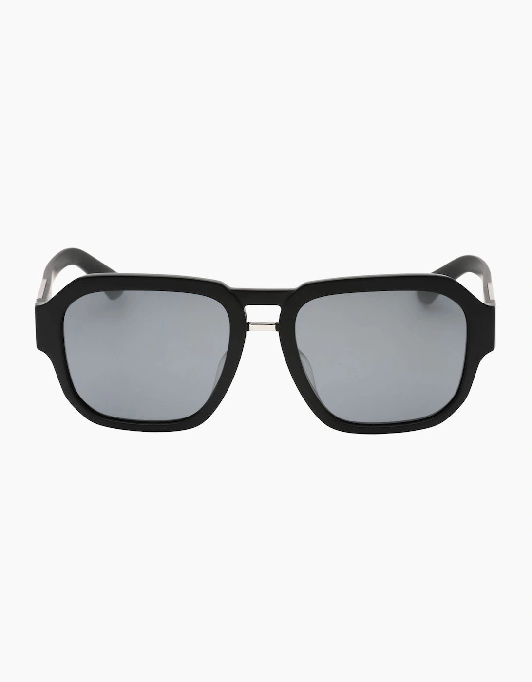 Dolce & Gabbana Men's Silver/Grey/Black Lens Matte Sunglasses - Size: One Size