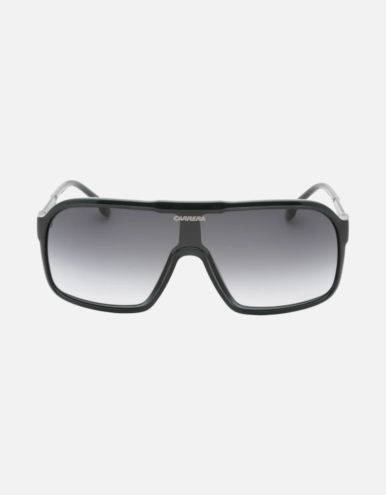 Dark Grey SF Full Lens Grey Sunglasses