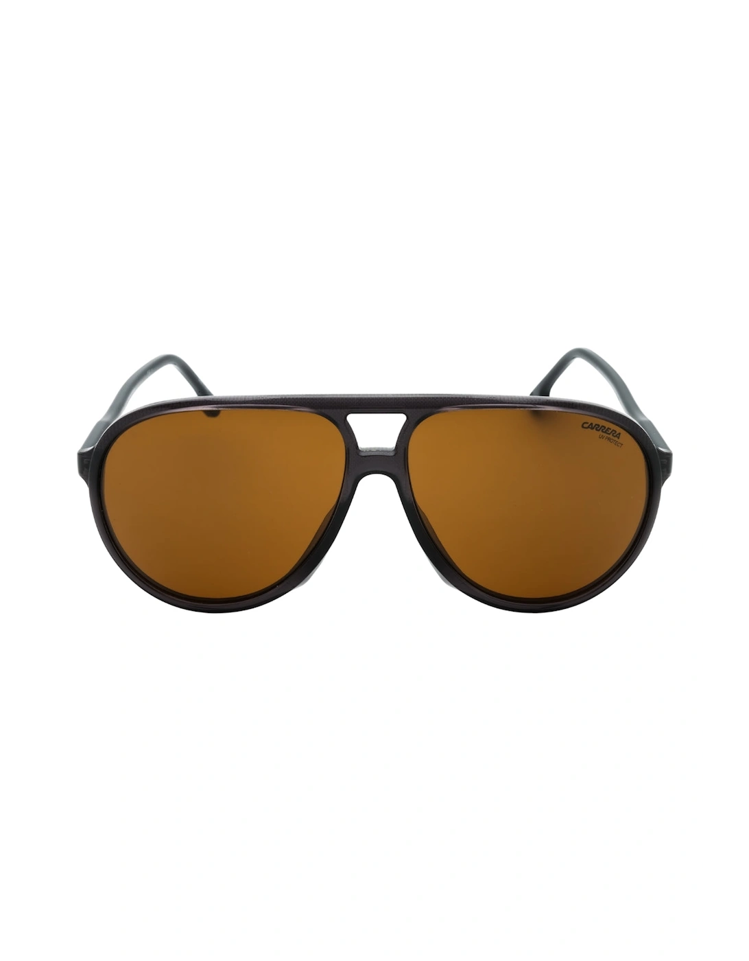 Men's Carrera Brown Polarized Lens Grey Sunglasses - Size: ONE size