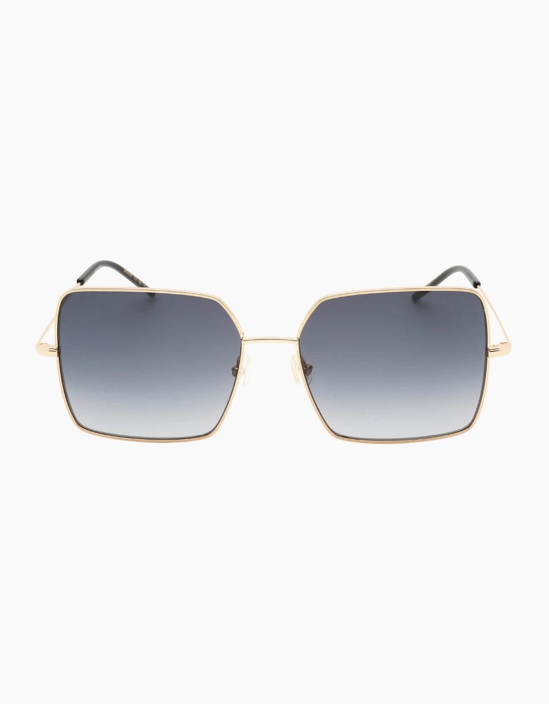 Women's Hugo Boss Dark Grey SF Lens Rose Gold Sunglasses - Size: ONE size