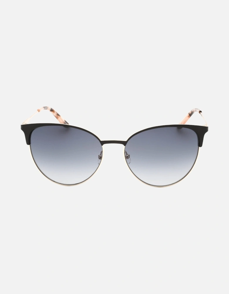 Dark Grey SF Lens Matte Black Sunglasses