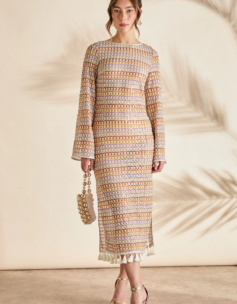 Crochet Maxi Dress
