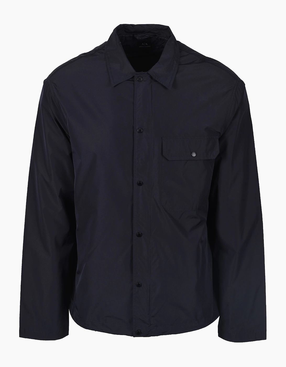 Armani Exchange Men's Navy Overshirt Deep - : Size 2XL