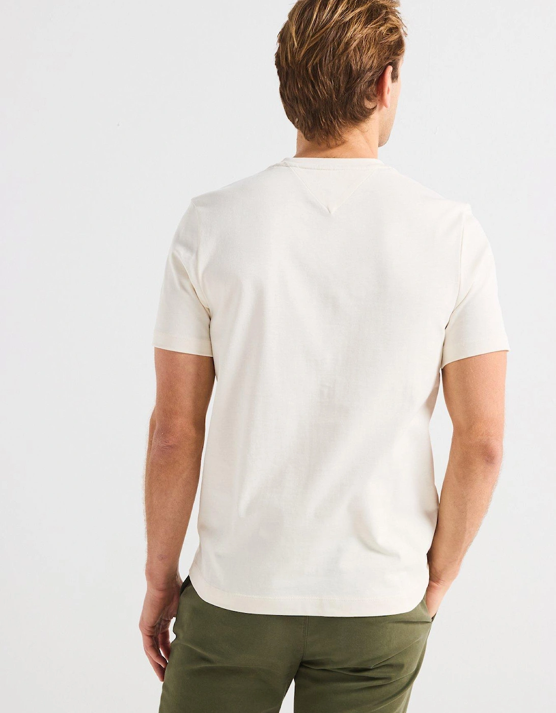 Monogram Logo T-Shirt - Light Cream