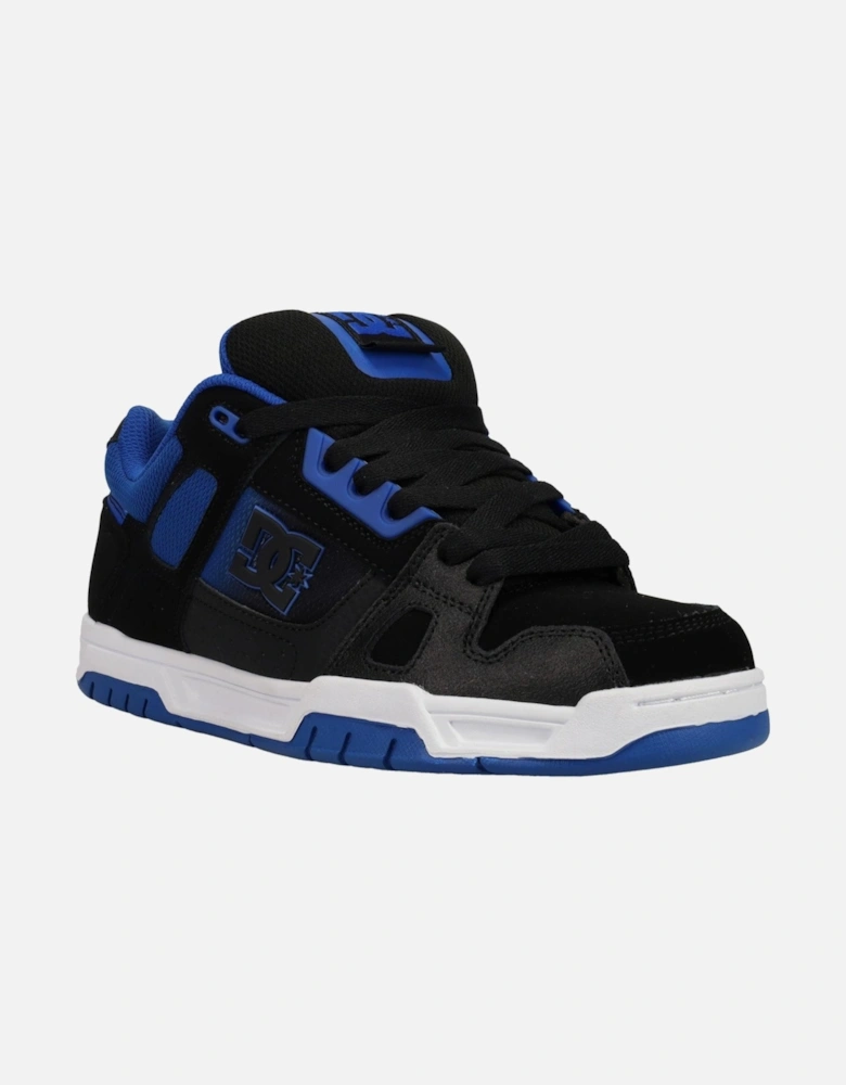 Mens Stag Low Rise Suede Leather Skate Trainers