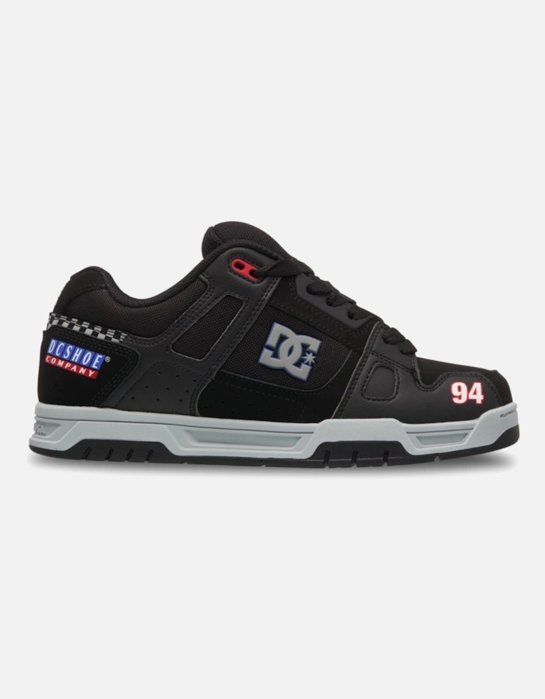 Mens Stag Low Rise Suede Leather Skate Trainers