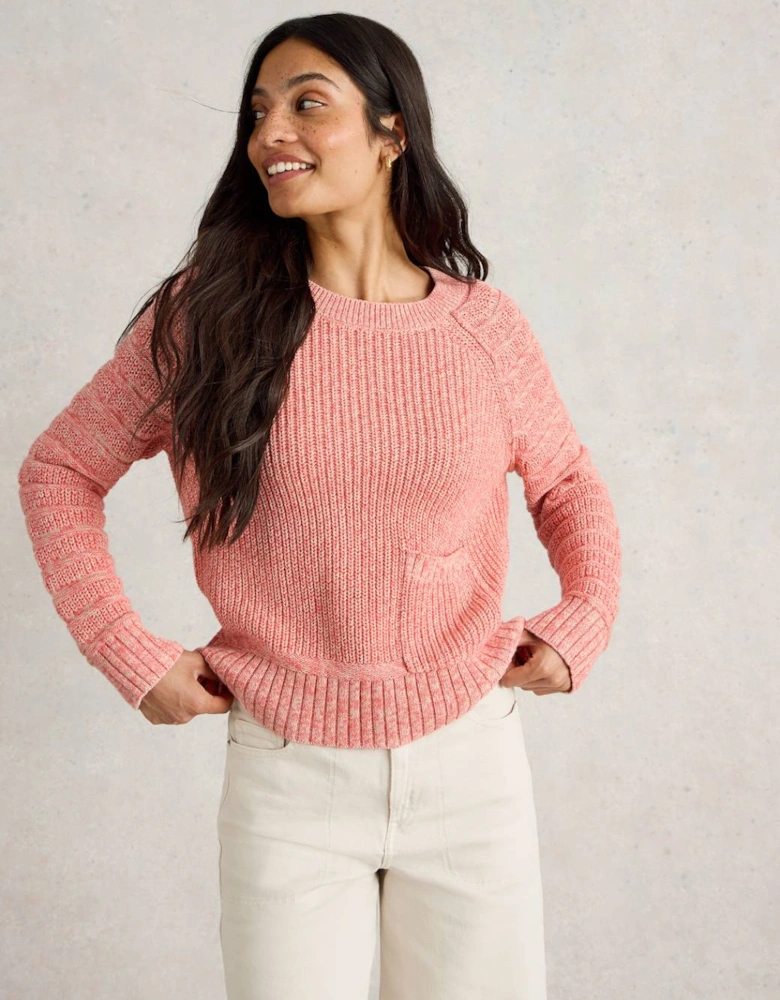 Women's Cindy Cotton Jumper Mid Coral