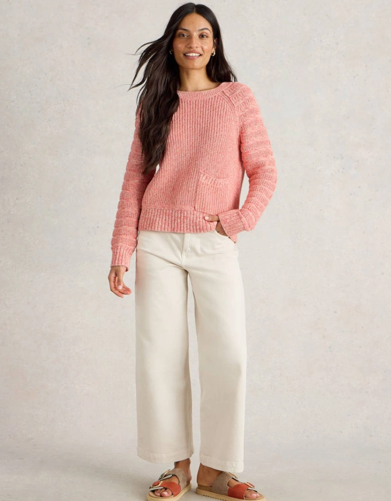 Women's Cindy Cotton Jumper Mid Coral