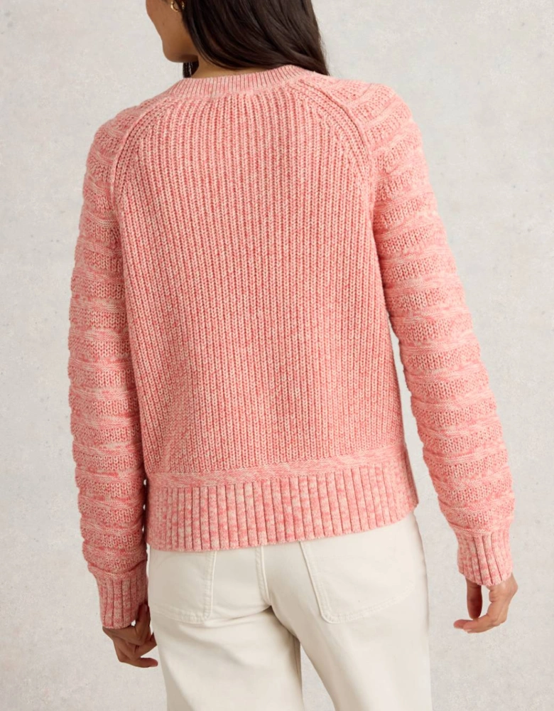Women's Cindy Cotton Jumper Mid Coral