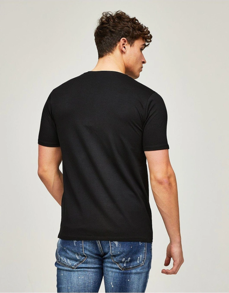 Sciopero Panther Graphic T-Shirt - Black