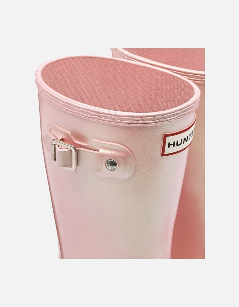 Childrens/Kids Original Pearlised Wellington Boots