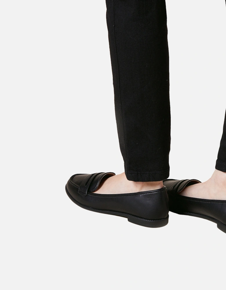 Womens/Ladies Lara Penny Wide Loafers