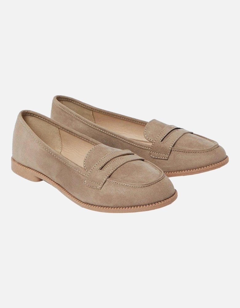 Womens/Ladies Lara Penny Wide Loafers