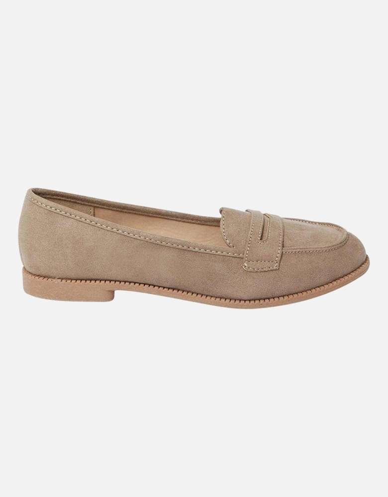 Womens/Ladies Lara Penny Wide Loafers
