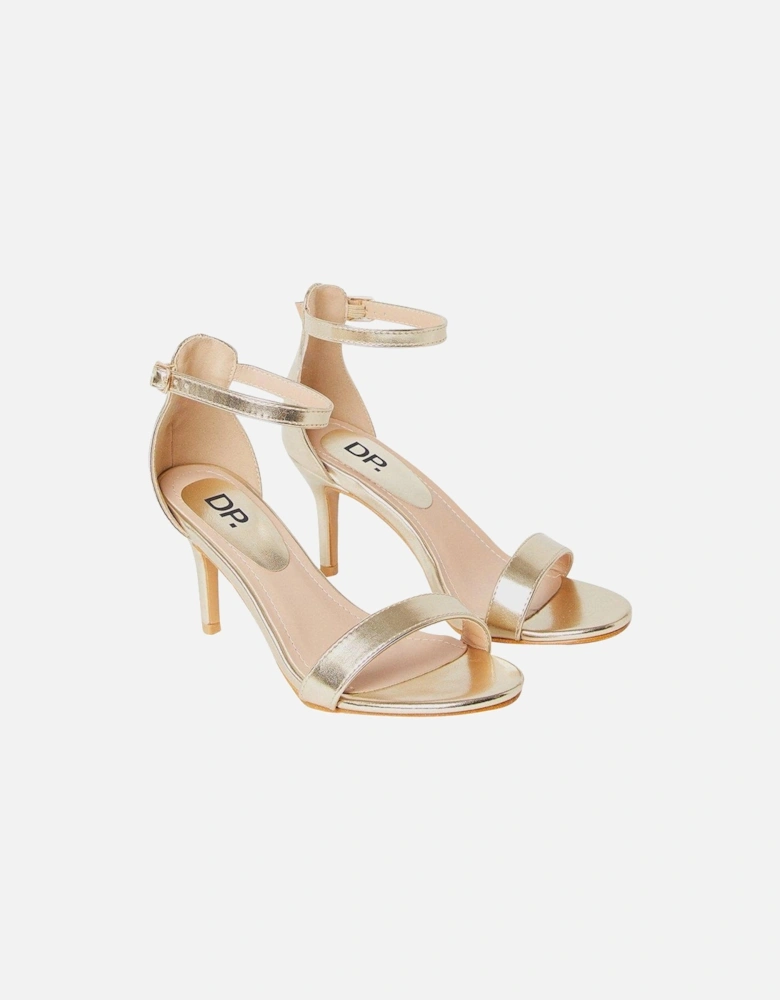 Womens/Ladies Tasha Barely There Stiletto Heel Sandals
