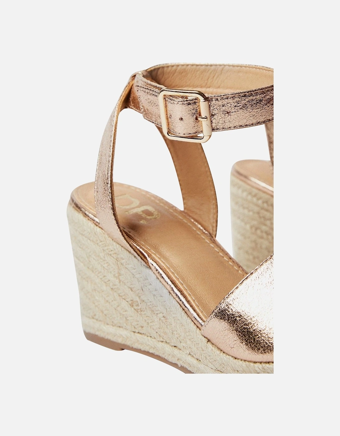 Womens/Ladies Rebekah Peep Toe Wedge