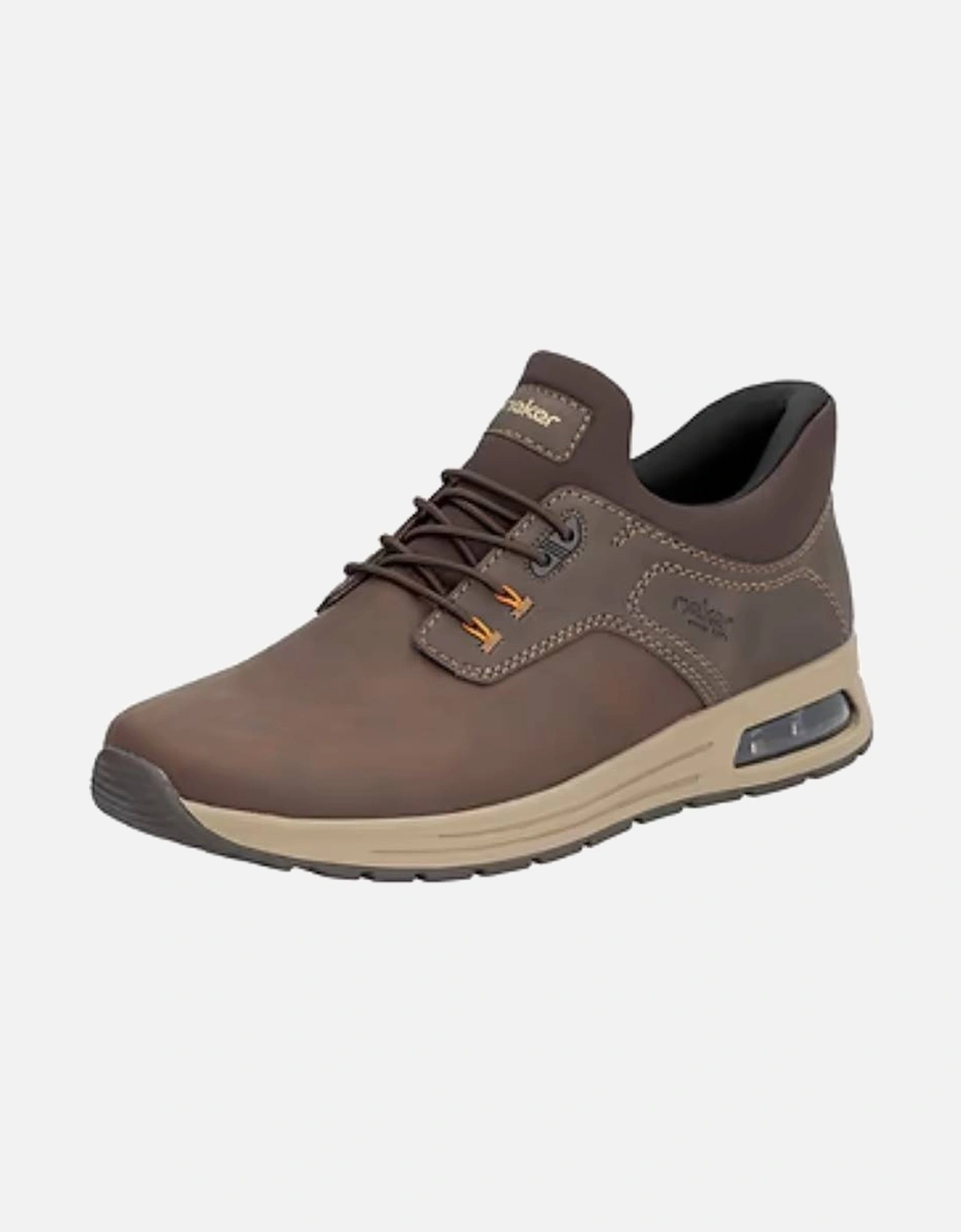 B1051-25 Men's Sneakers Chocolate/Brown, 4 of 3
