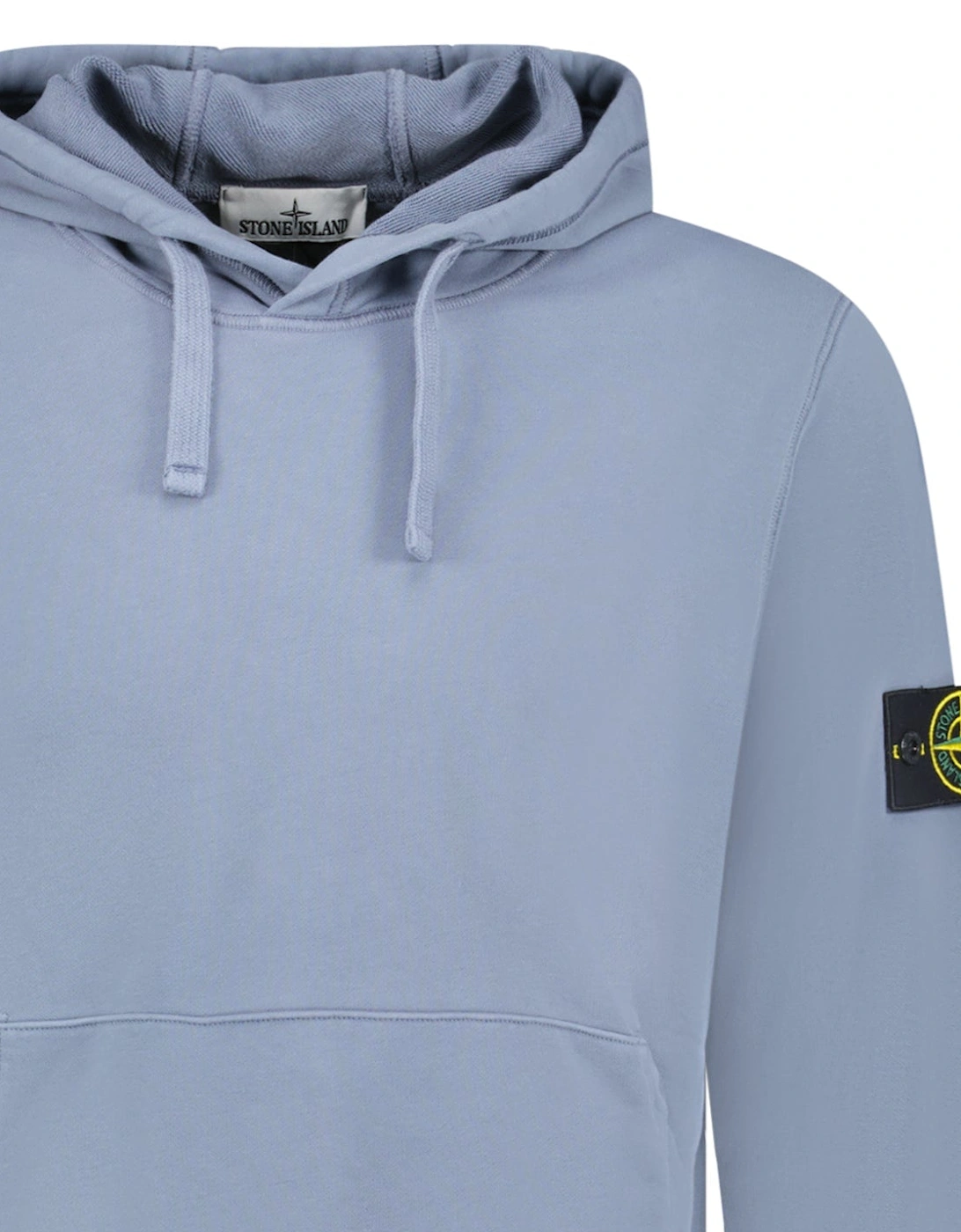 Brushed Organic Cotton Hoodie Dark Blue