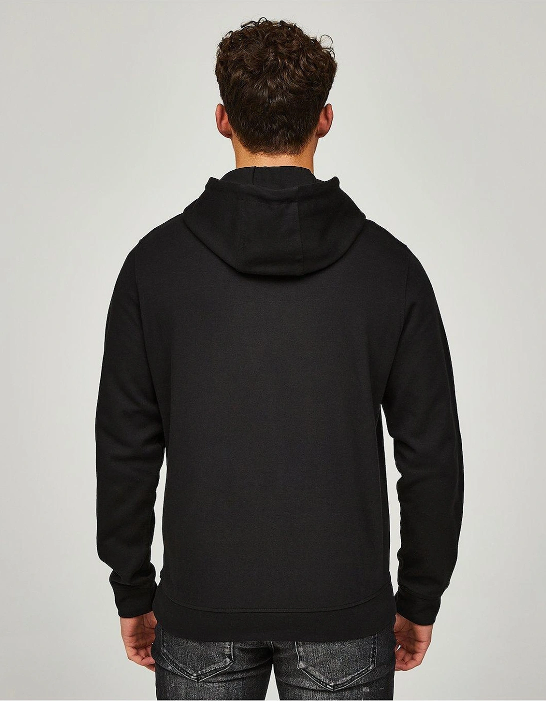 Dalore Logo Overhead Hoodie - Black