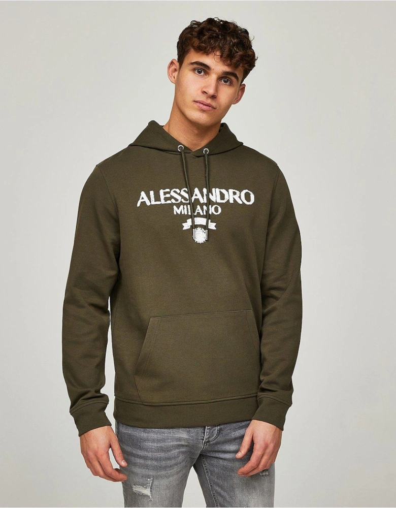 Dalore Logo Overhead Hoodie - Beige