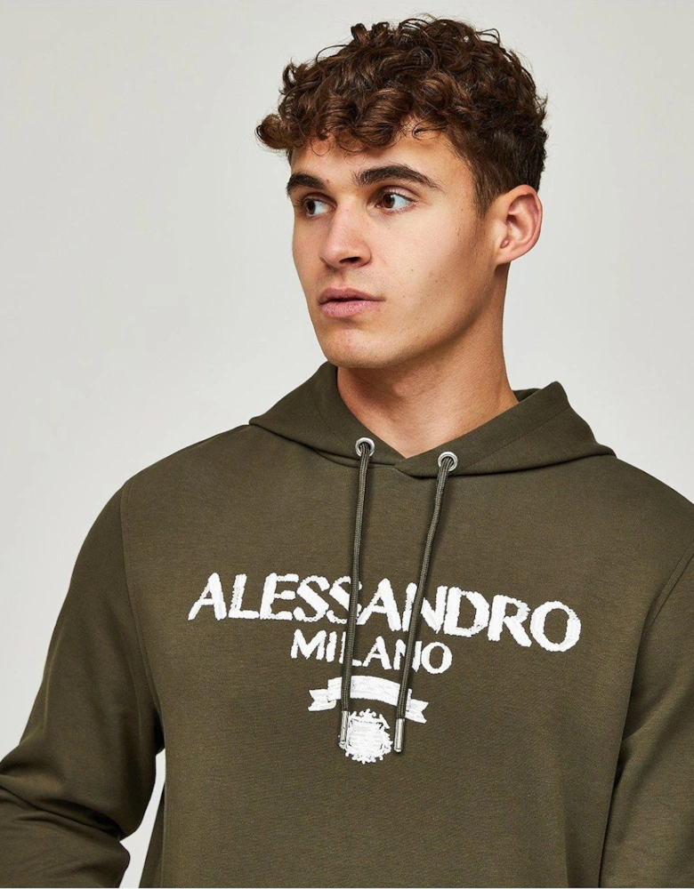 Dalore Logo Overhead Hoodie - Beige