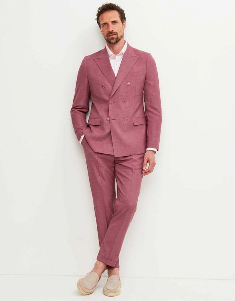 Slim Fit Double Breasted Suit