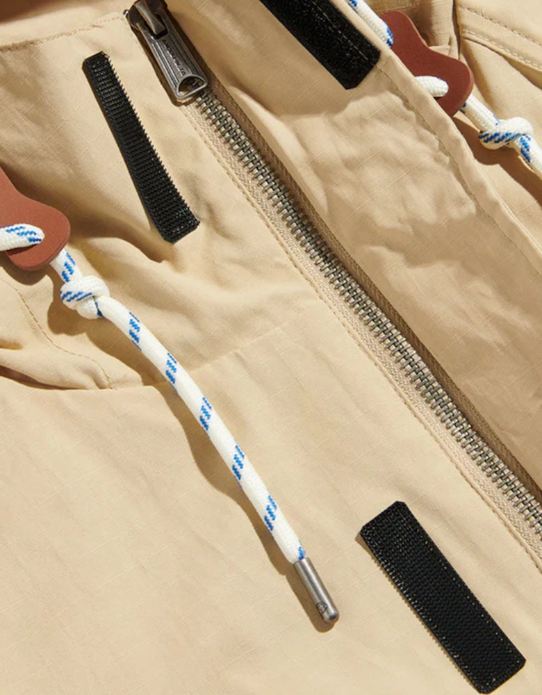 Meadow Showerproof Ripstop Jacket - Fields Of Rye Tan