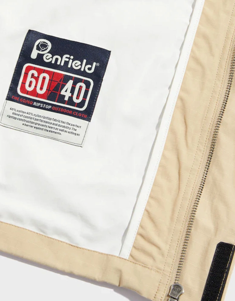 Meadow Showerproof Ripstop Jacket - Fields Of Rye Tan