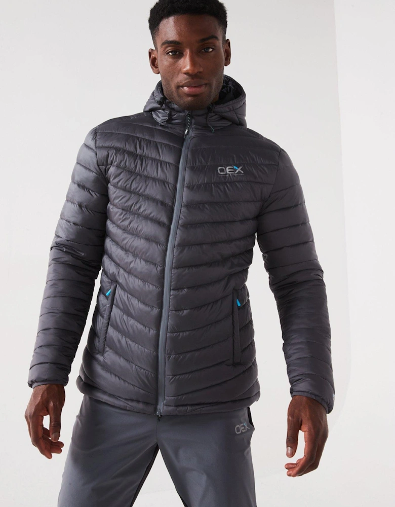 Men's Murdos Puffer Jacket - Grey