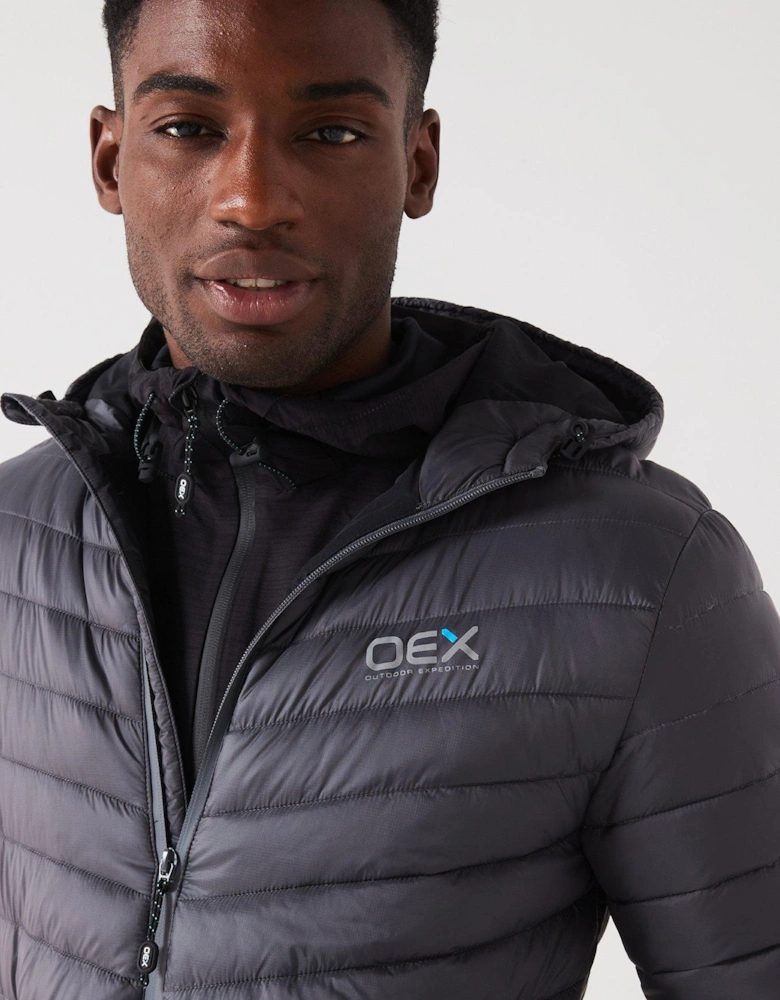 Men's Murdos Puffer Jacket - Grey