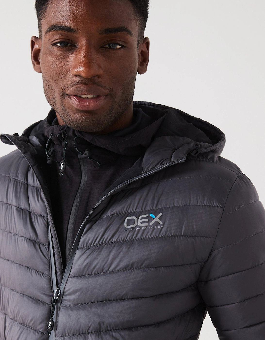 Men's Murdos Puffer Jacket - Grey