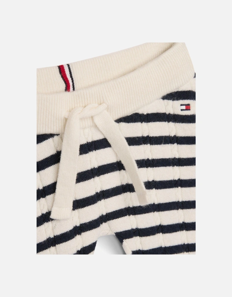 Baby Cable Knitted Set Giftbox - Navy