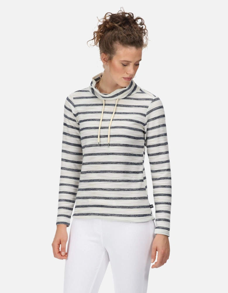 Womens/Ladies Hensley Stripe Fleece