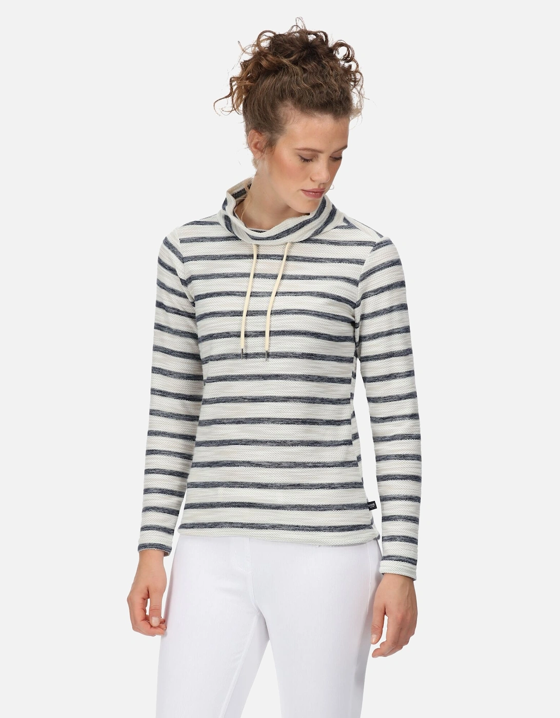 Womens/Ladies Hensley Stripe Fleece