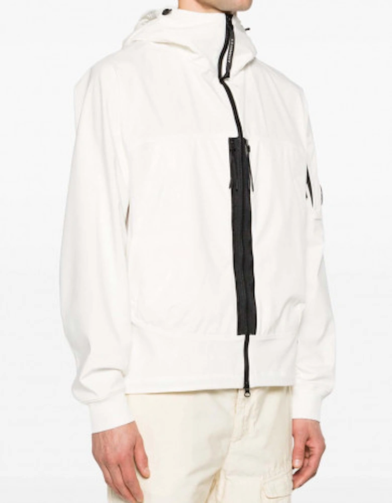 Shell-R Hooded Jacket - Off White