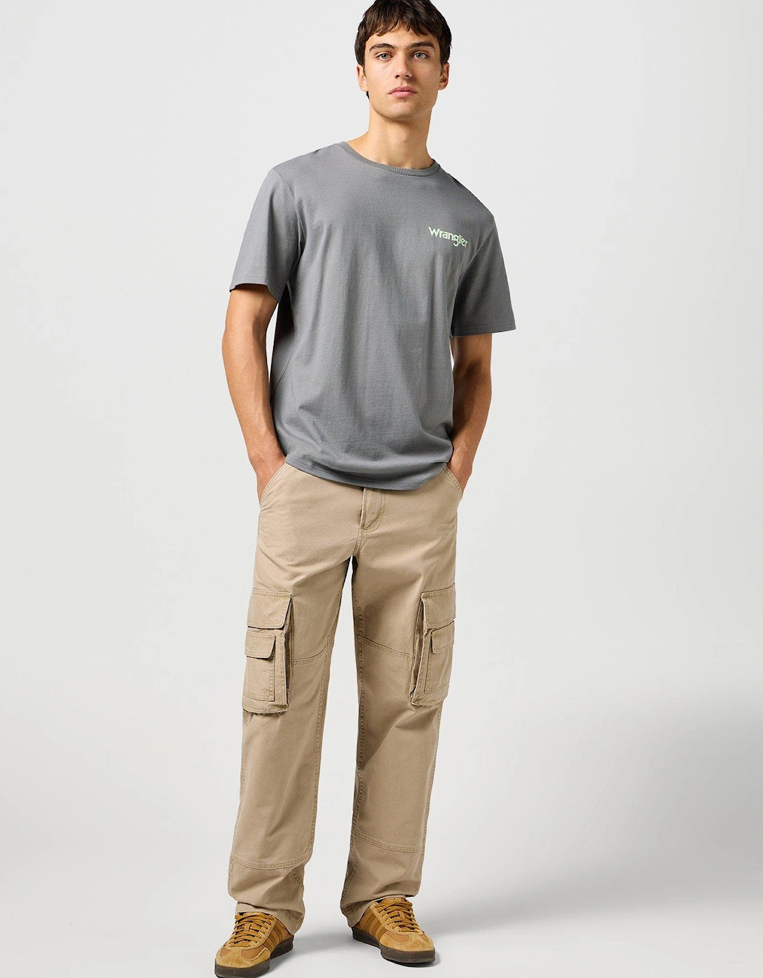 Graphic Backhit T-Shirt - Grey