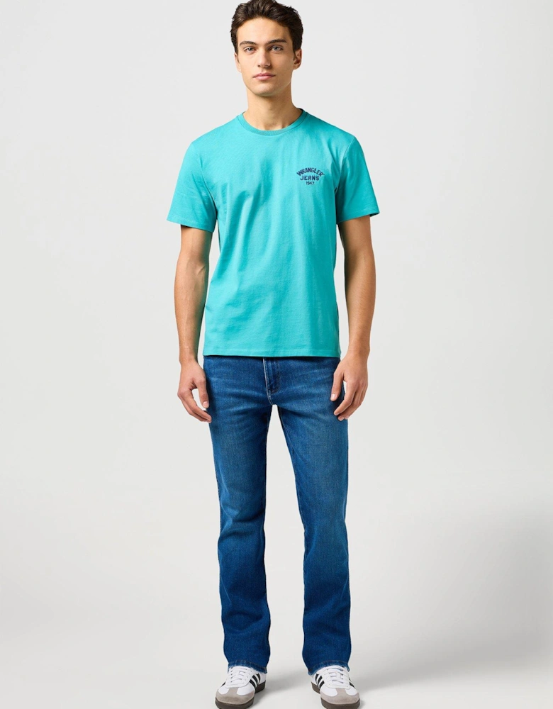Small Logo T-Shirt - Bright Blue