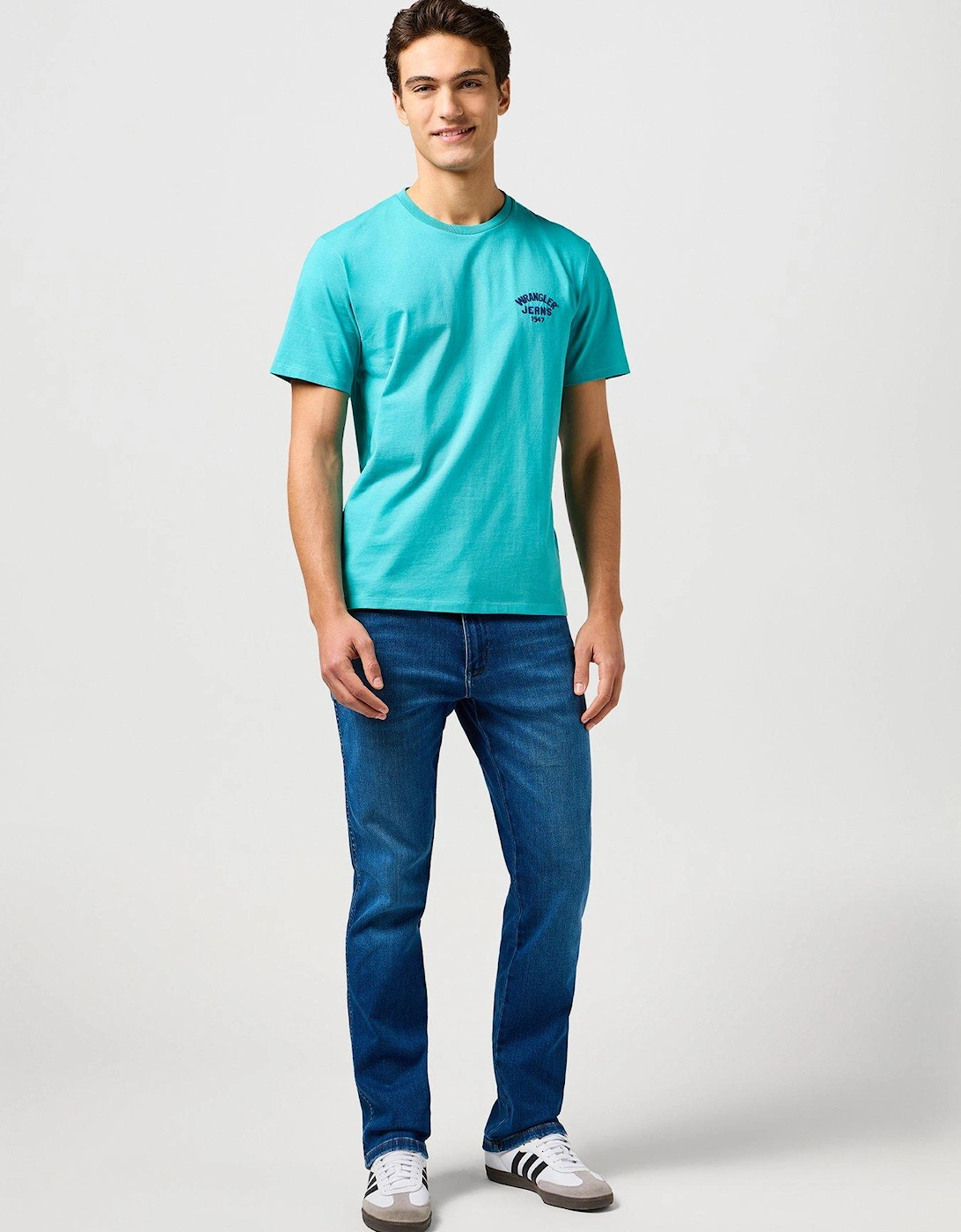 Small Logo T-Shirt - Bright Blue