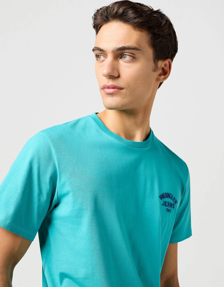 Small Logo T-Shirt - Bright Blue
