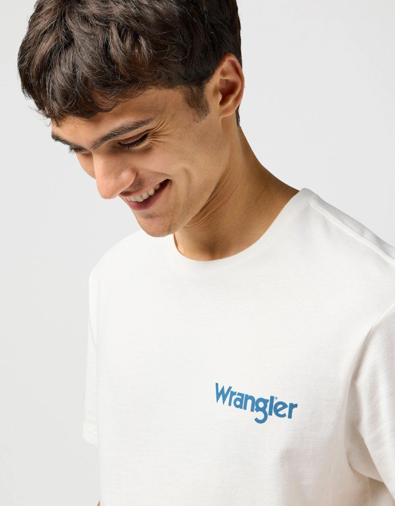 Graphic Backhit T-Shirt - White
