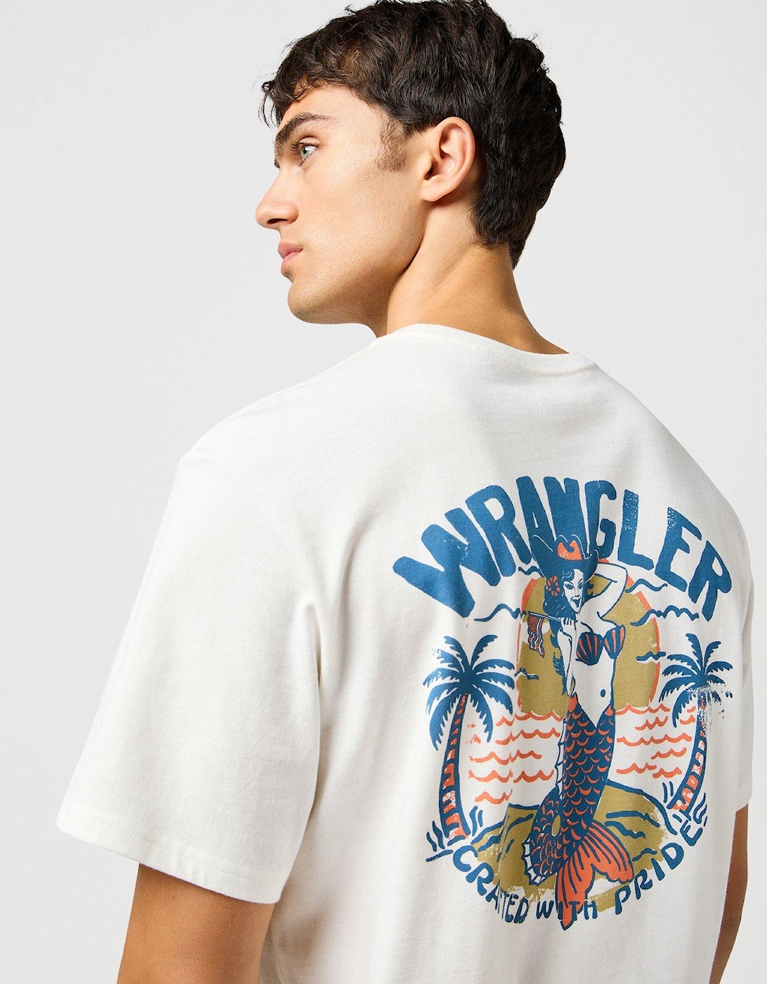 Graphic Backhit T-Shirt - White