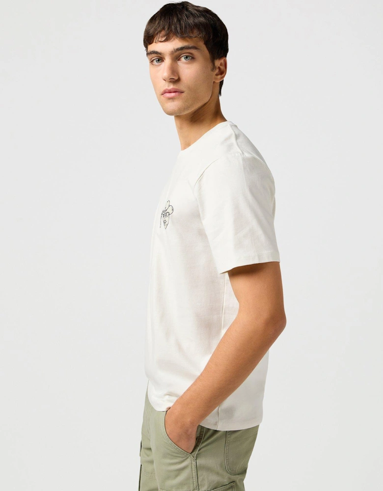 Small Graphic T-Shirt - White