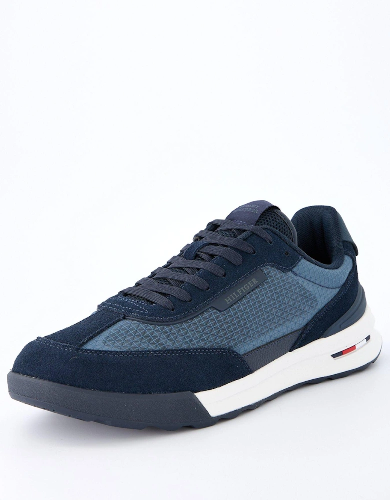 Ripstop Retro Running Shoes - Navy